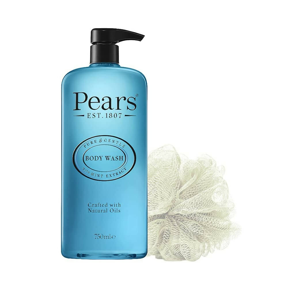 Pears Pure & Gentle Body Wash with Mint Extract