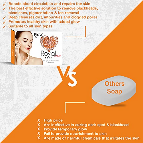 Kisra pimple care soap + Kisra Royal Heart Soap