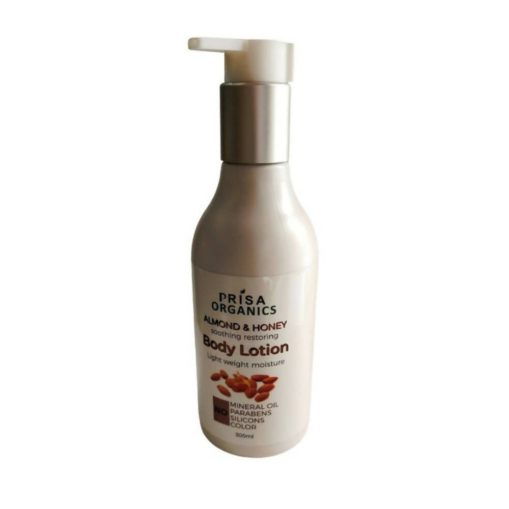 Prisa Organics Almond & Honey Soothing Restoring Body Lotion