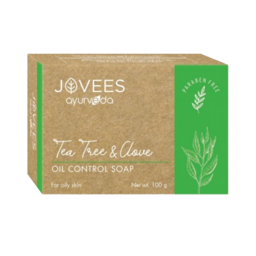 Jovees Tea Tree & Clove Oil Control Soap