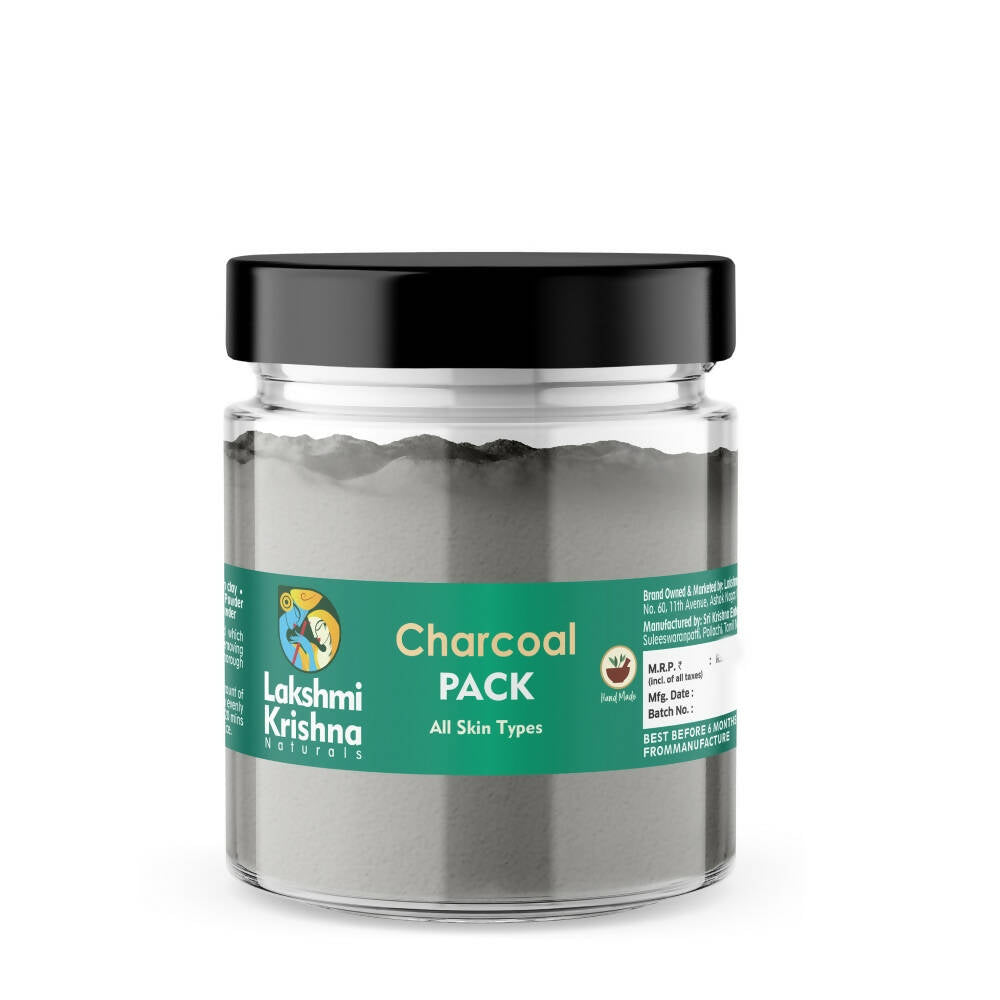 Lakshmi Krishna Naturals Charcoal Face Pack