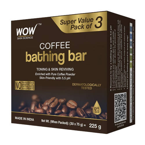 Wow Skin Science Coffee Bathing Bar