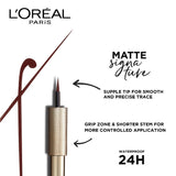 L'Oreal Paris Matte Signature Eyeliner - Brown