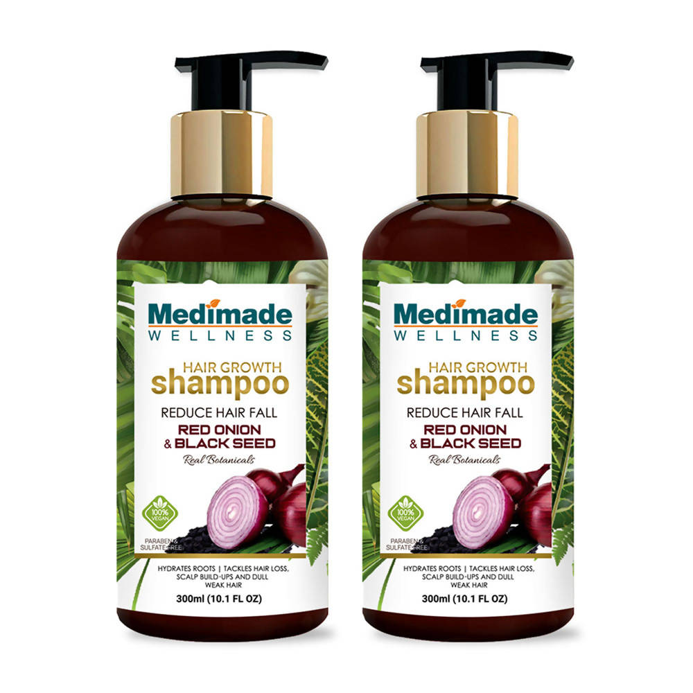 Medimade Wellness Red Onion and Black Seed Hair Growth Shampoo