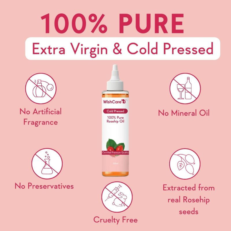 Wishcare 100% Pure Rosehip Oil