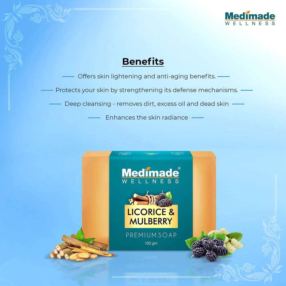 Medimade Wellness Licorice & Mulberry Premium Soap