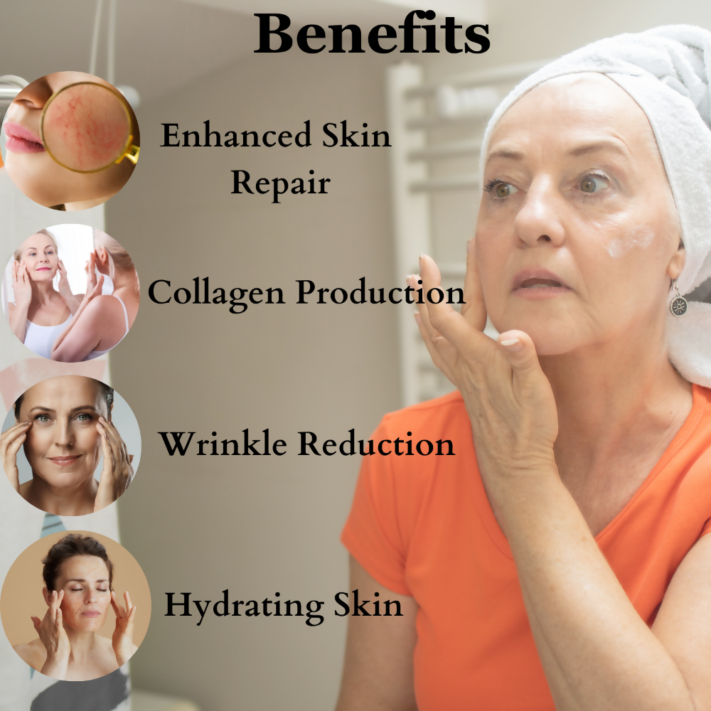 Dermistry Anti Aging Repair Protect Night Cream Retinol Hyaluronic Acid Wrinkles Fine Lines