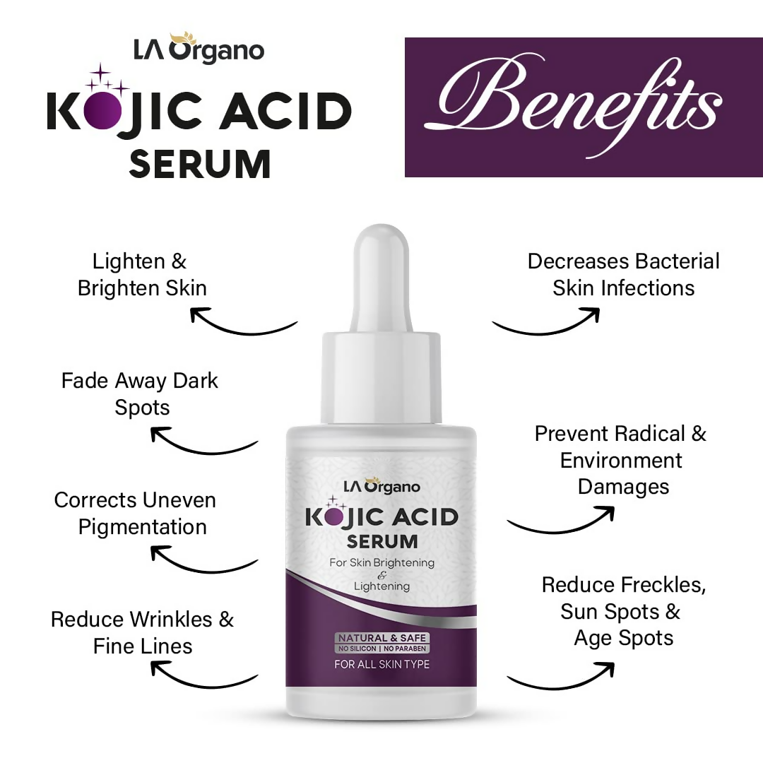 LA Organo 2.5% Kojic Acid Face Serum