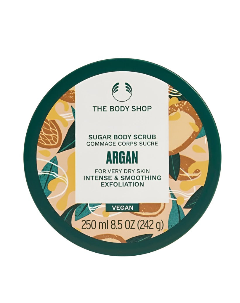The Body Shop Wild Argan Oil Exfoliating Gel Body Scrub, 250ml