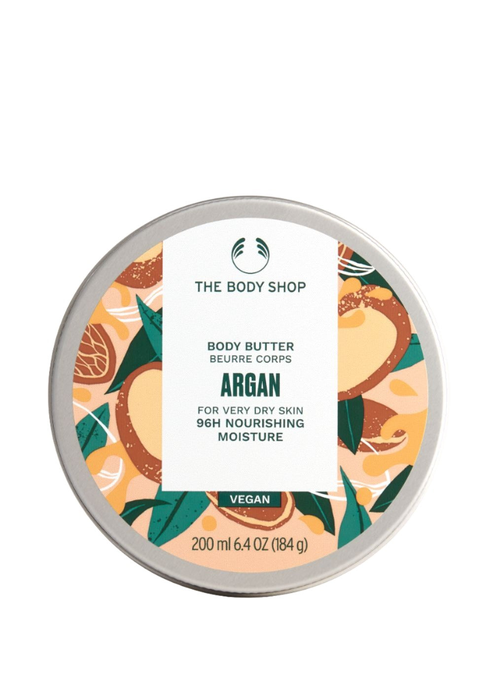 The Body Shop Wild Argan Oil Sublime Nourishing Body Butter, 200ml