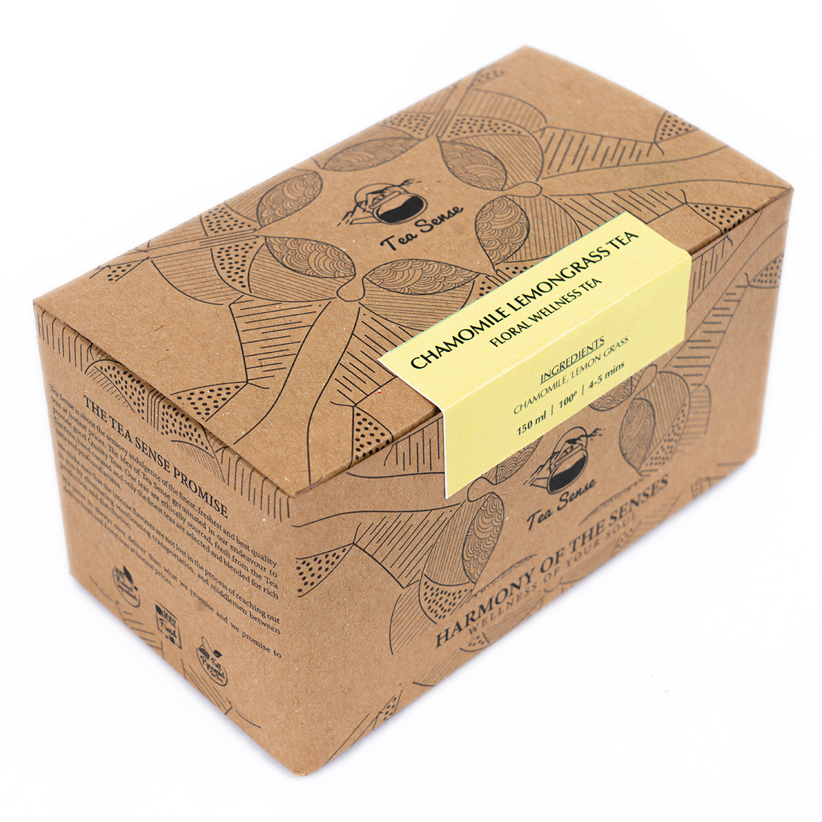 Tea Sense Chamomile Lemongrass Tea Bags Box