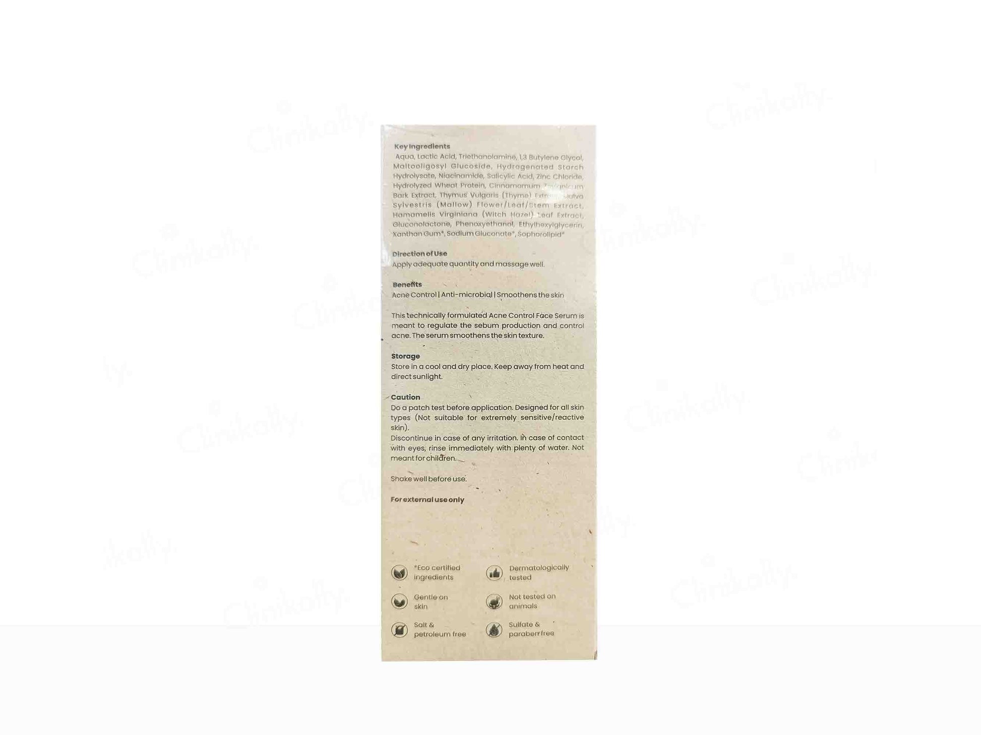 Veraz Acne Control Face Serum