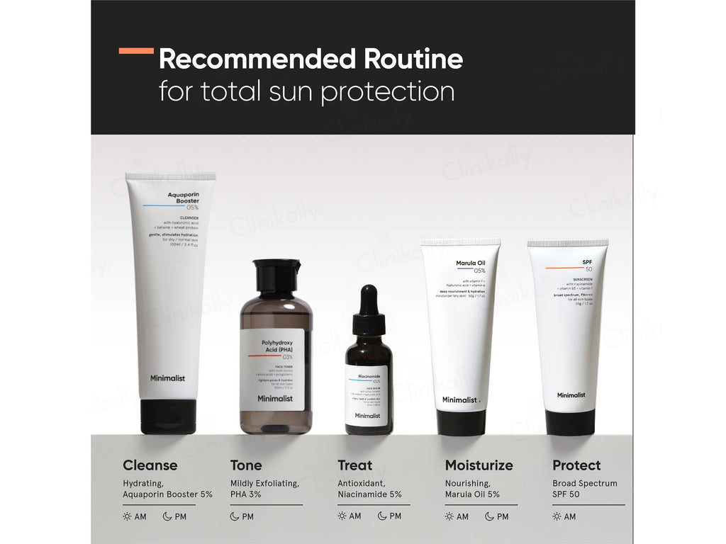 Minimalist Broad Spectrum Sunscreen SPF 50 PA ++++