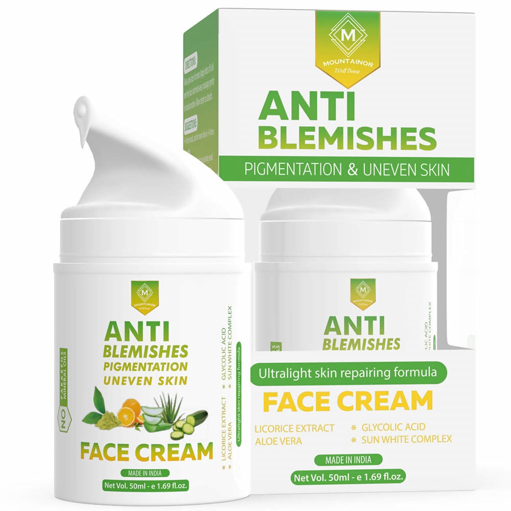 Mountainor Anti-Blemish Pigmentation & Uneven Skin Face Cream