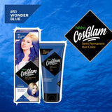 Nisha Cosglam Semi Permanent Hair Color 51 Wonder Blue