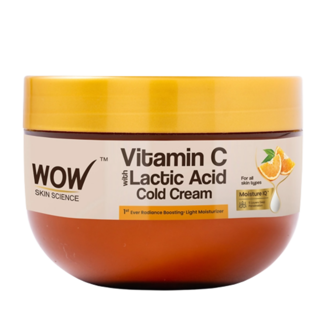 Wow Skin Science Vitamin C With Lactic Acid Cold Cream