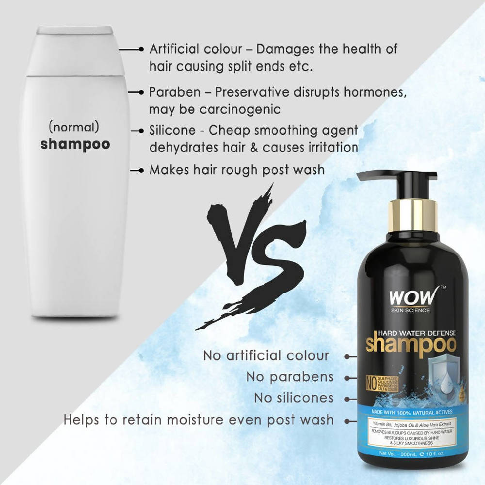 Wow Skin Science Hard Water Defense Shampoo