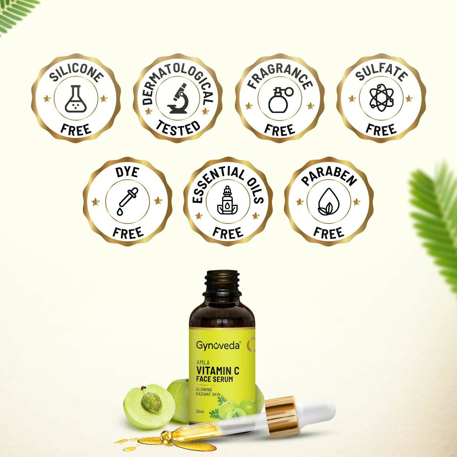 Gynoveda Amla Vitamin C Face Serum