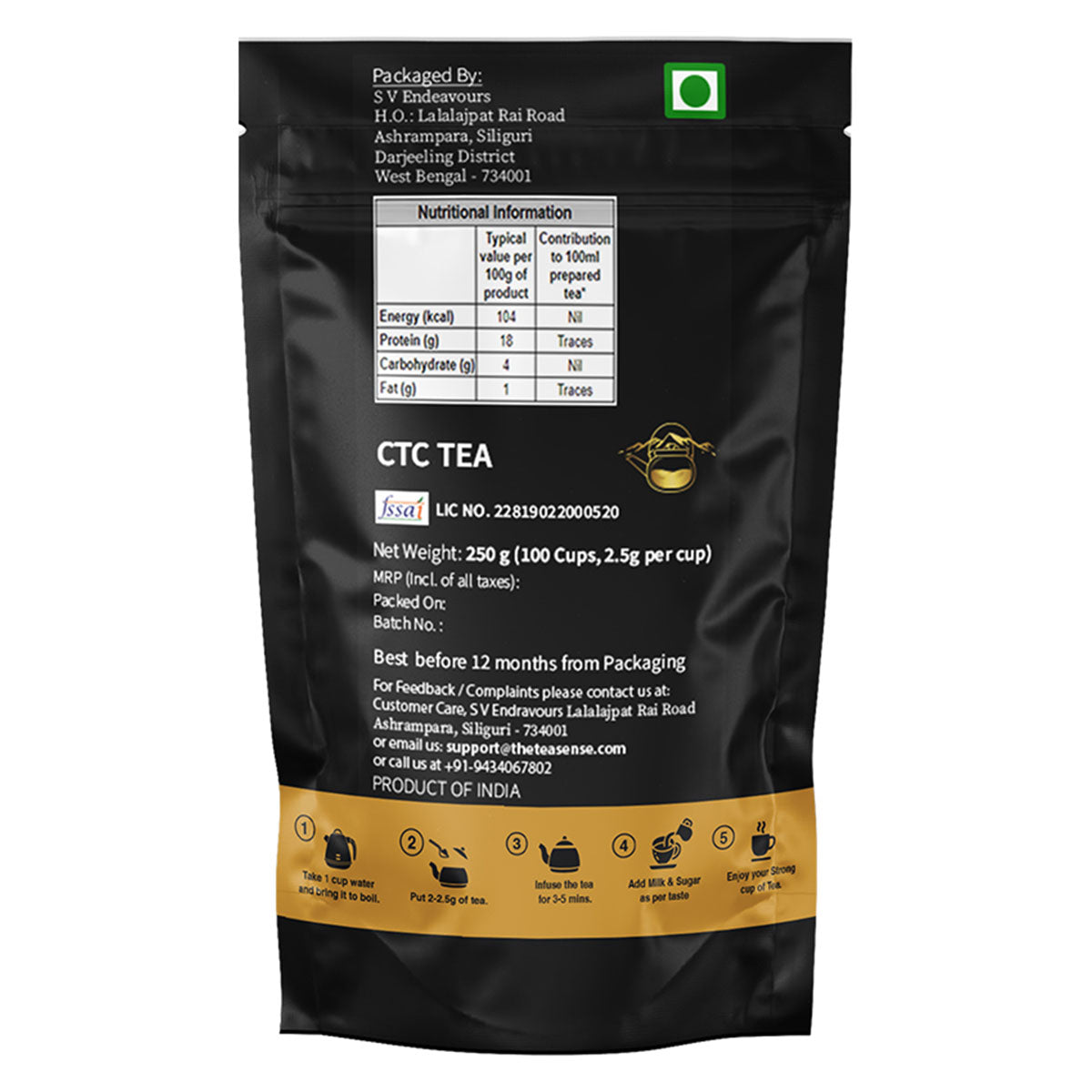 Tea Sense Premium CTC Tea