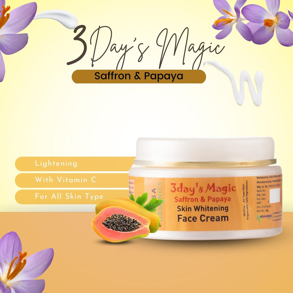 Prisa Organics 3 Day's Magic Face Cream
