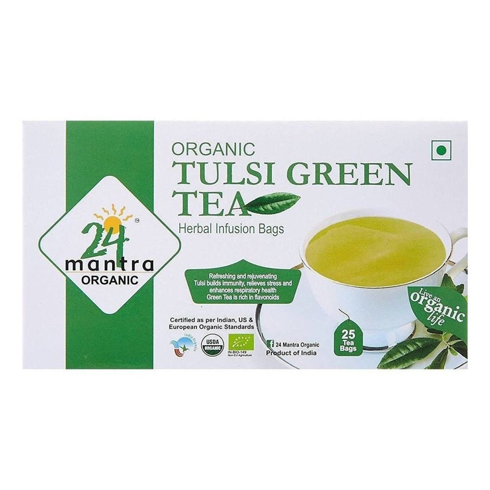 24 Mantra Organic Tulsi Green Tea - Vamzn#