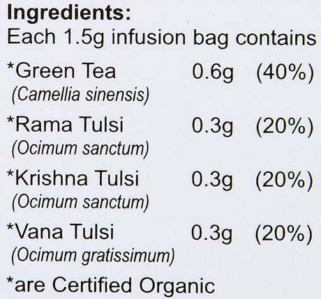 24 Mantra Organic Tulsi Green Tea - Vamzn#