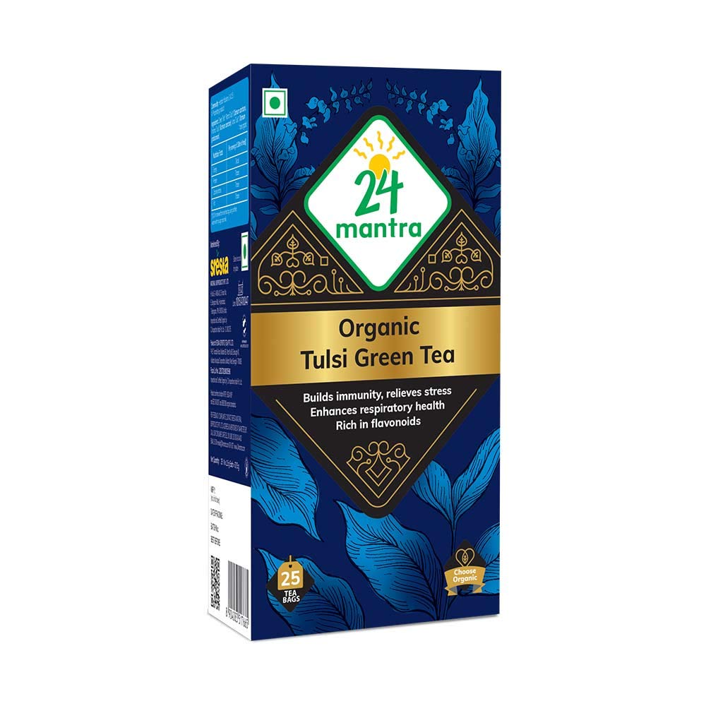 24 Mantra Organic Tulsi Green Tea - Vamzn#