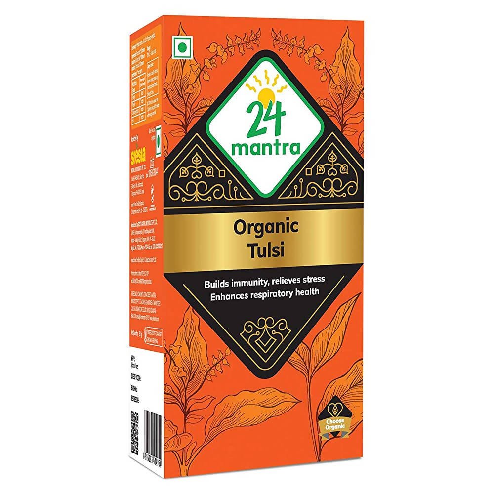 24 Mantra Organic Tulsi Tea Powder - Vamzn#