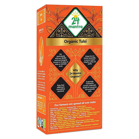 24 Mantra Organic Tulsi Tea Powder - Vamzn#