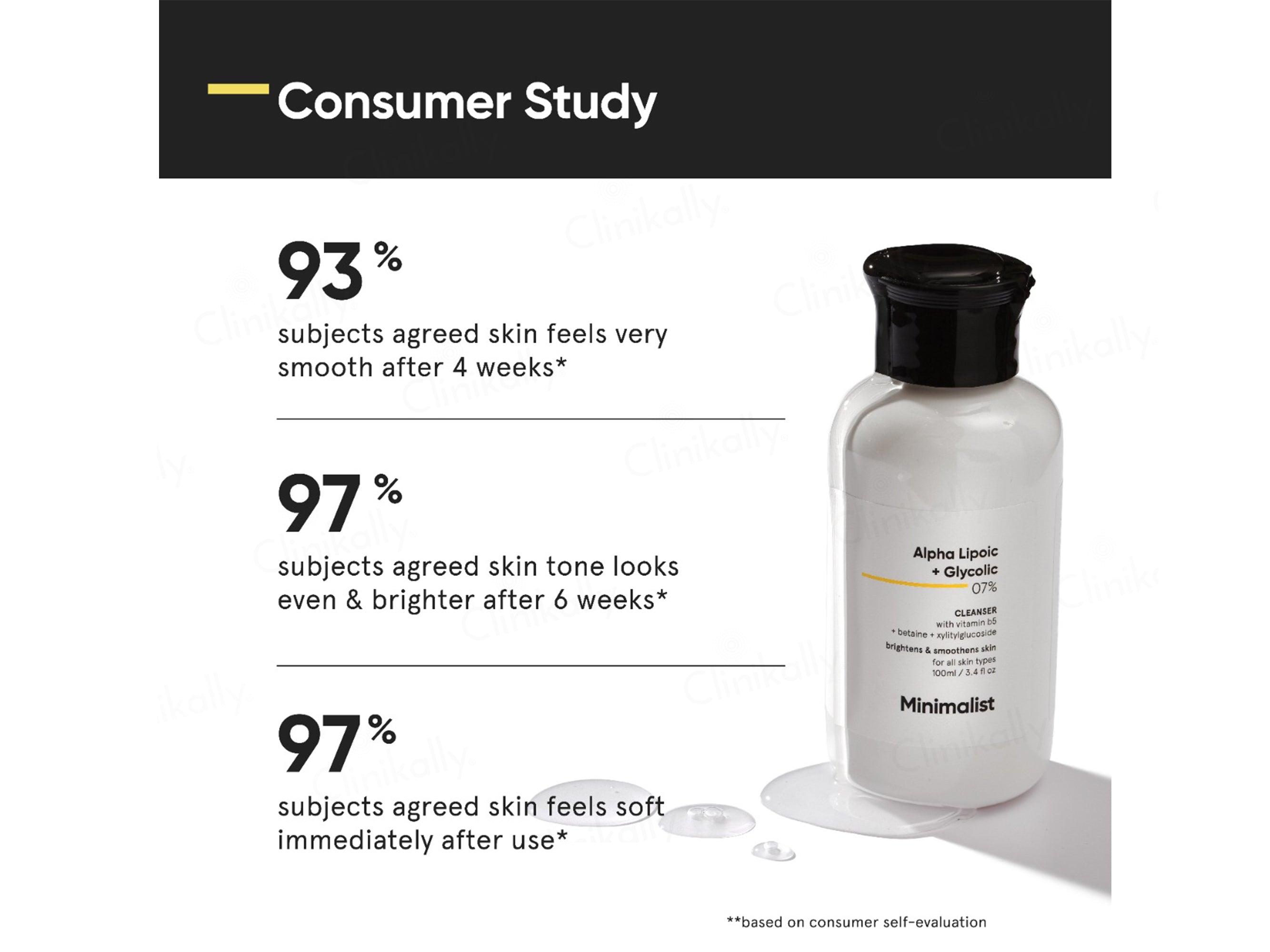 Minimalist 7% ALA & AHA Brightening Face Wash