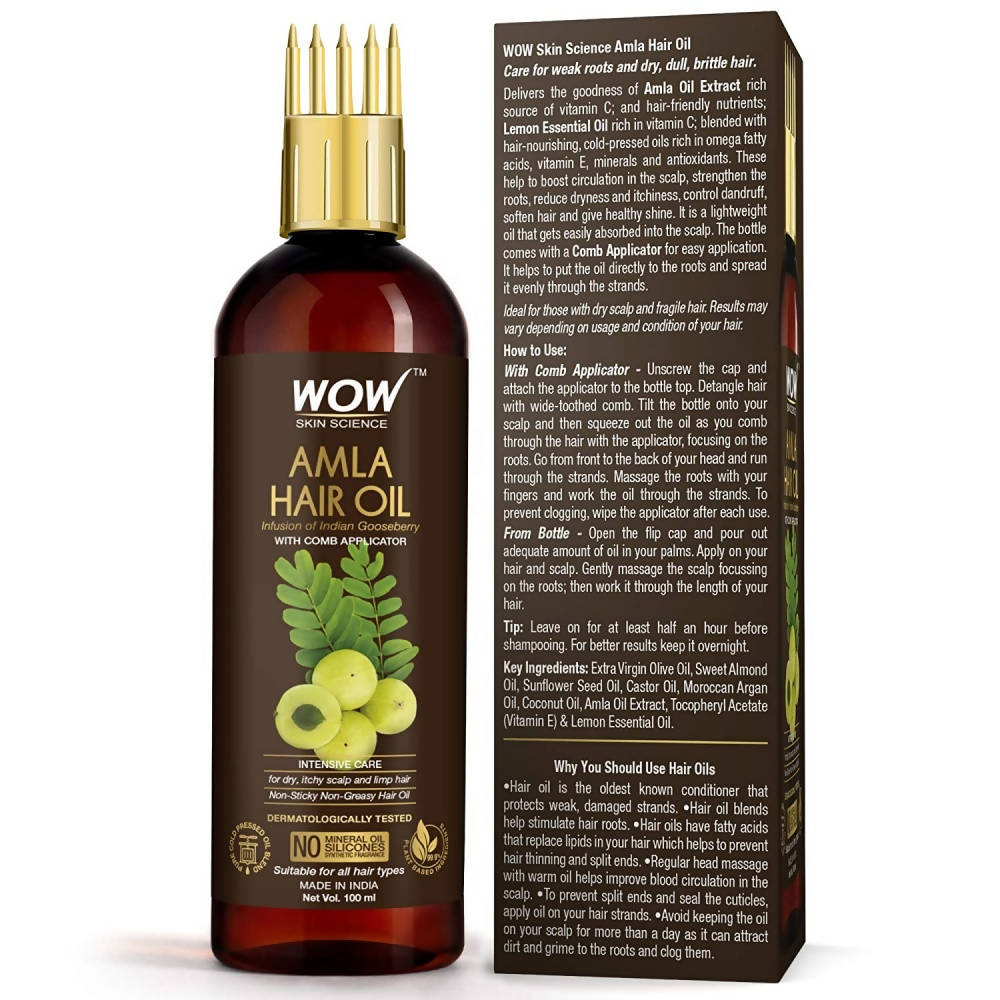 Wow Skin Science Amla Hair Oil