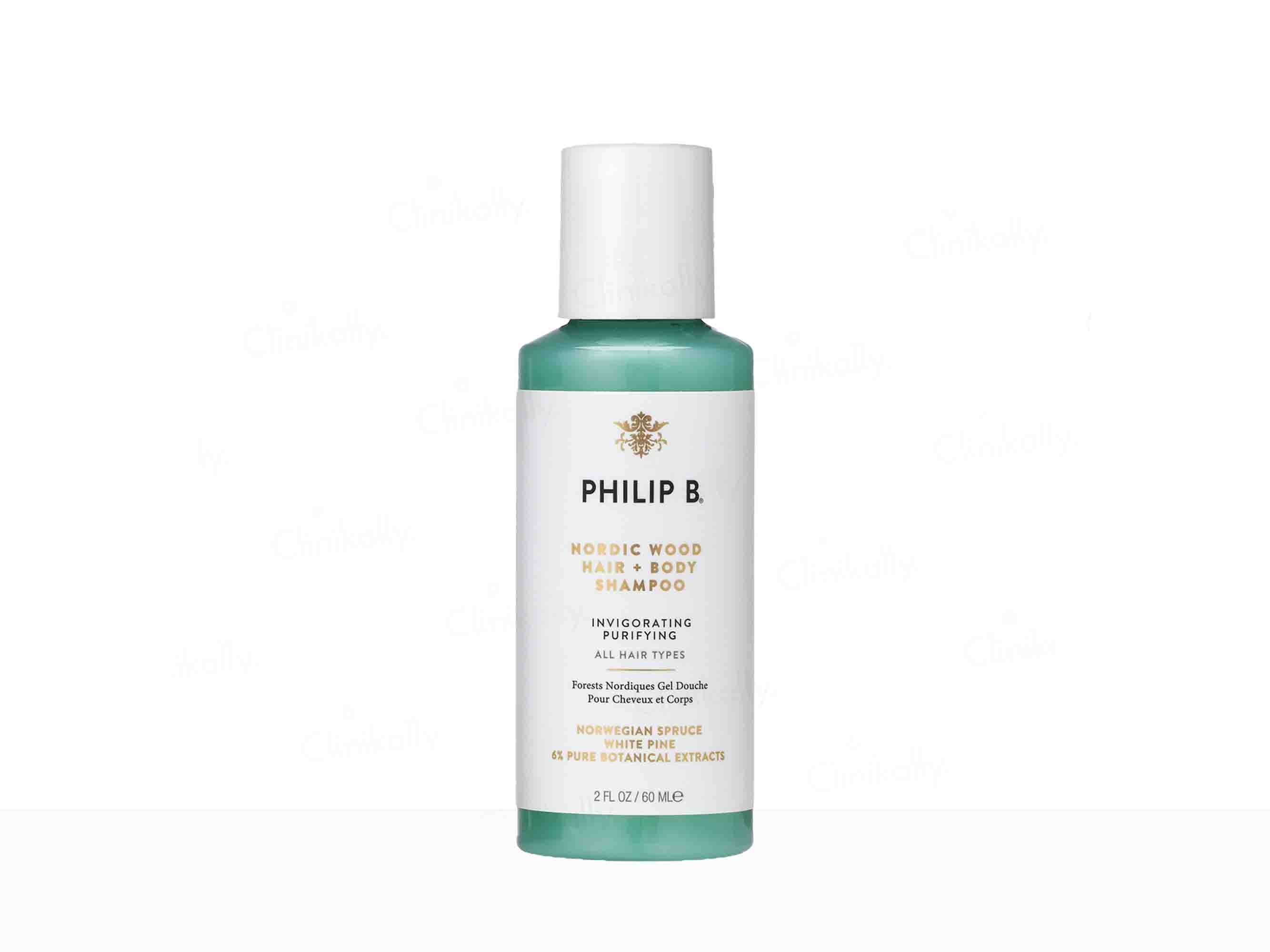 Philip B Nordic Wood Hair + Body Shampoo