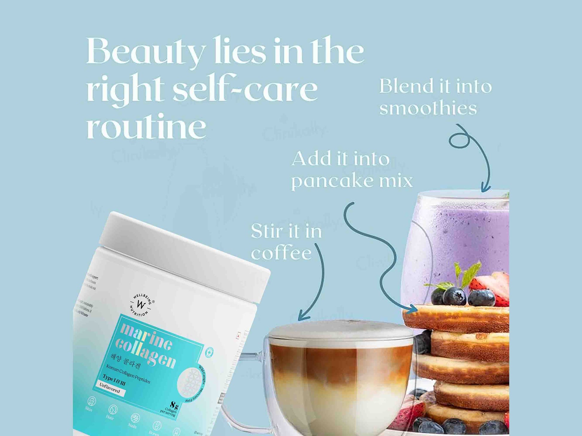 Wellbeing Nutrition Korean Marine Collagen Powder