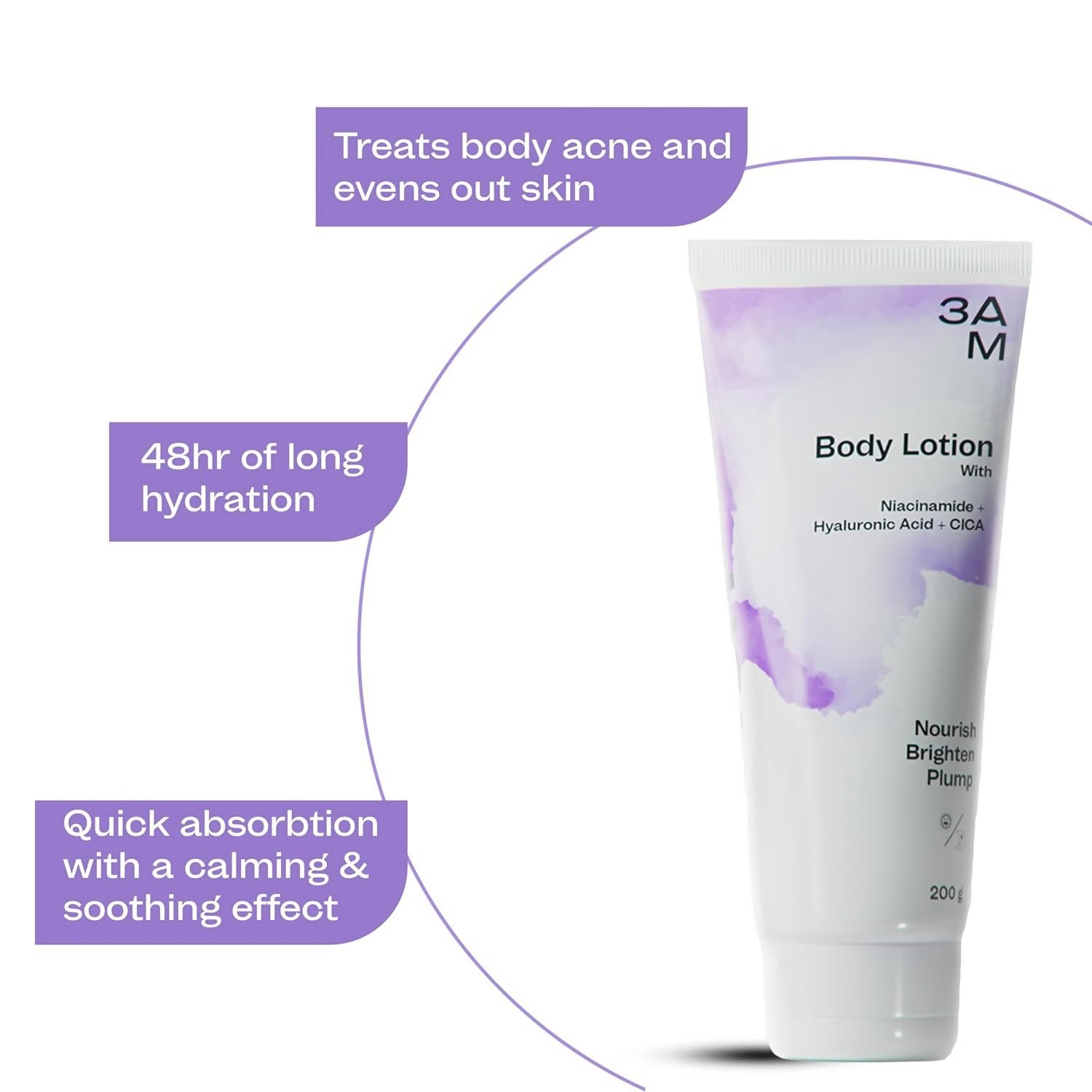 3 AM Tvach Body Lotion - Vamzn#