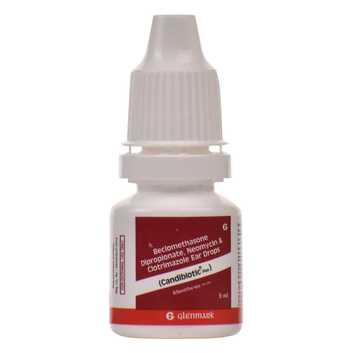 3 x Candibiotic Plus - Bottle of 5 ml Ear Drops - Vamzn#