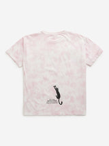 Y&F Kids Pink Cactus Design T-Shirt