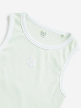 Y&F Kids Light Green Ribbed Top