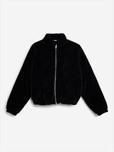 Y&F Kids Black Corduroy Jacket