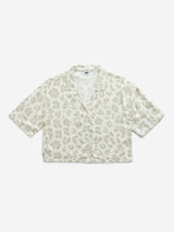 Y&F Kids Beige Animal Print Shirt