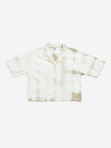 Y&F Kids Beige Tie-Dye Printed Shirt