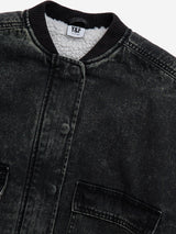 Y&F Kids Charcoal Denim Jacket