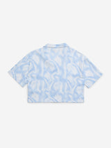 Y&F Kids Blue Abstract Design Shirt