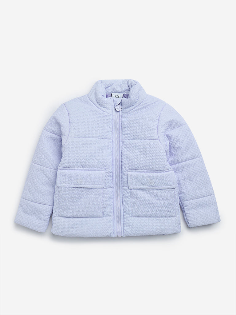 HOP Kids Lilac Quilted Jacket