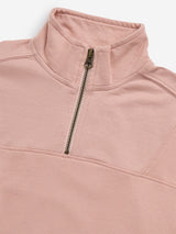 Y&F Kids Dusty Pink Solid Sweatshirt