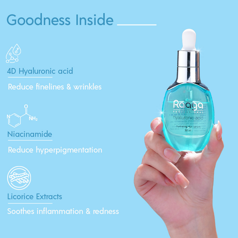 Raaga Professional Hyaluronic Acid Hydrating Face Serum