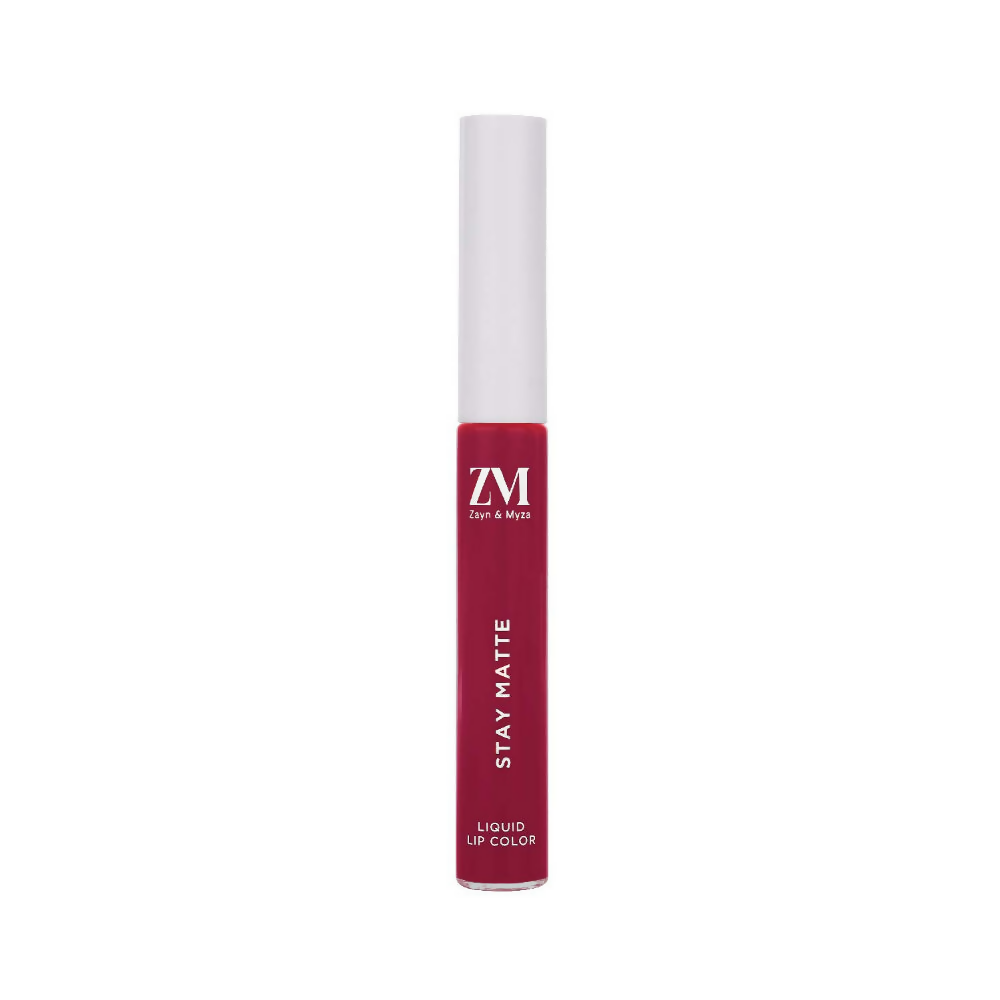 Zayn & Myza Stay Matte Liquid Lip Color - 08 Party Mauve