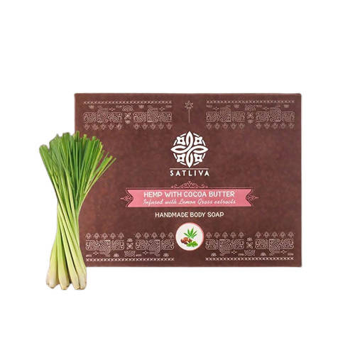 Satliva Hemp with Cocoa Butter & Essential Oil Body Soap