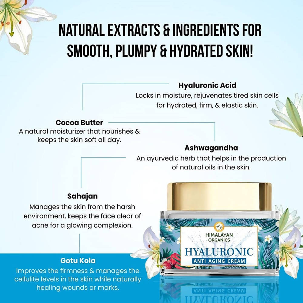 Himalayan Organics Hyaluronic Anti Aging Cream