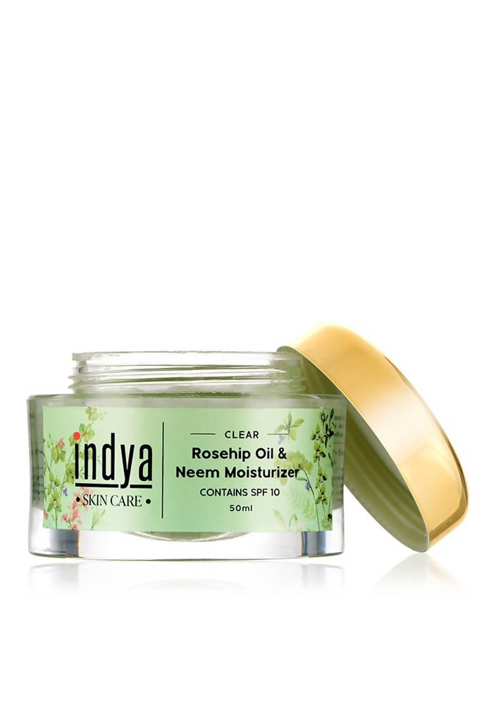 Indya Rosehip Oil & Neem Moisturizer