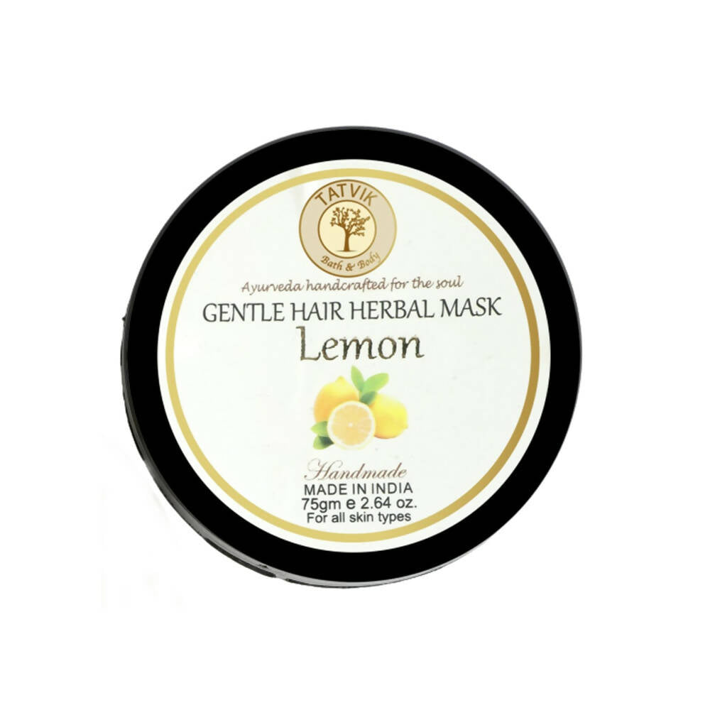 Tatvik Ayurveda Lemon Gentle Herbal Hair Mask